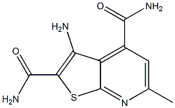 3-Amino-4-carbamoyl-6-methylthieno[2,3-b]pyridine-2-carboxamide|