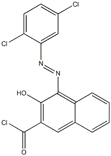 4-(2,5-Dichlorophenylazo)-3-hydroxy-2-naphthoyl chloride