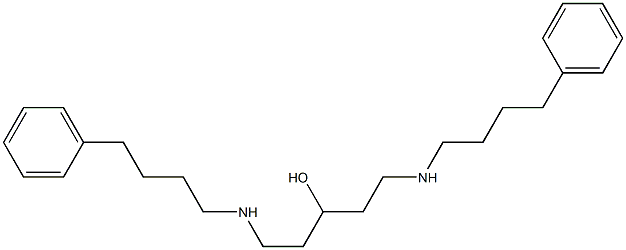 1,5-Bis[(4-phenylbutyl)amino]pentan-3-ol