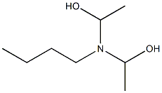 N-Butyl-N,N-bis(1-hydroxyethyl)amine Struktur
