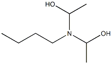 N-Butyl-N,N-bis(1-hydroxyethyl)amine Structure