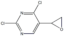2,4-Dichloro-5-(oxiran-2-yl)pyrimidine 结构式
