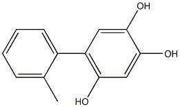 5-(2-Methylphenyl)benzene-1,2,4-triol|