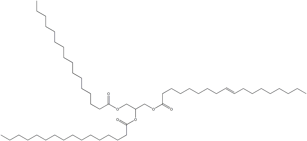 Glycerol 1,2-dipalmitate 3-[(E)-9-octadecenoate]