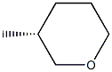 (R)-3-メチルテトラヒドロ-2H-ピラン 化学構造式