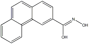 Phenanthrene-3-carbohydroximic acid Struktur