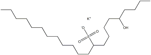 5-Hydroxydocosane-10-sulfonic acid potassium salt|