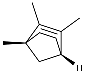 (1R,4S)-1,2,3-Trimethylbicyclo[2.2.1]hept-2-ene 结构式