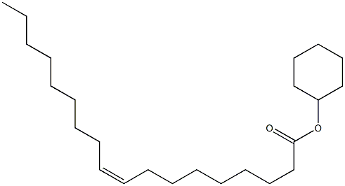(Z)-9-Octadecenoic acid cyclohexyl ester Structure