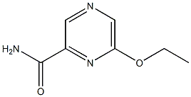 6-Ethoxypyrazine-2-carboxamide Structure