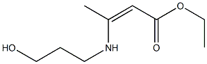  3-[(3-Hydroxypropyl)amino]-2-butenoic acid ethyl ester