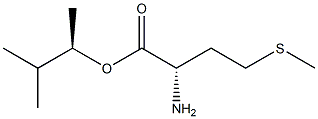 (R)-2-Amino-4-(methylthio)butanoic acid (S)-1,2-dimethylpropyl ester,,结构式