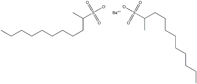 Bis(undecane-2-sulfonic acid)barium salt