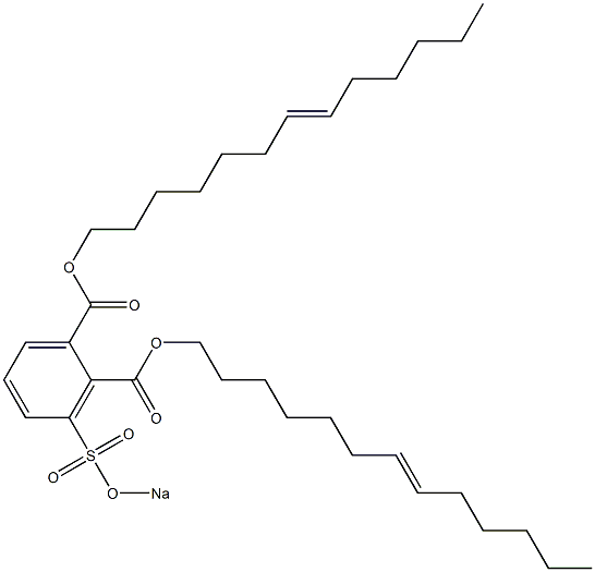 3-(Sodiosulfo)phthalic acid di(7-tridecenyl) ester