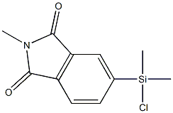 5-(Chlorodimethylsilyl)-2-methyl-2H-isoindole-1,3-dione Structure