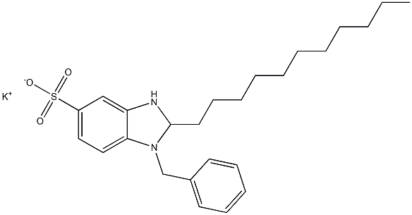  1-Benzyl-2,3-dihydro-2-undecyl-1H-benzimidazole-5-sulfonic acid potassium salt