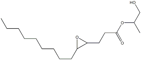 4,5-Epoxymyristic acid 2-hydroxy-1-methylethyl ester