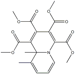 9,9a-Dimethyl-9aH-quinolizine-1,2,3,4-tetracarboxylic acid tetramethyl ester