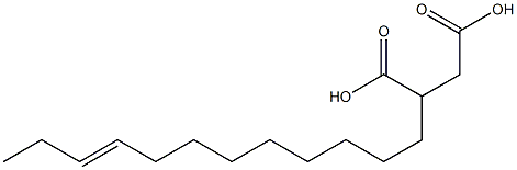 11-テトラデセン-1,2-ジカルボン酸 化学構造式