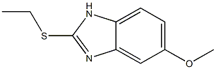 5-Methoxy-2-(ethylthio)-1H-benzimidazole