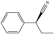 (S)-2-フェニルブチロニトリル 化学構造式