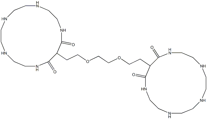 3,3'-[1,2-Ethanediylbis(oxy)bis(2,1-ethanediyl)]bis(1,5,8,11,14-pentaazacyclohexadecane-2,4-dione)