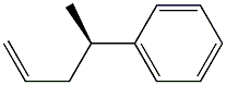 (4R)-4-Phenyl-1-pentene,,结构式