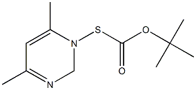 1,2-Dihydro-1-(tert-butoxycarbonylthio)-4,6-dimethylpyrimidine