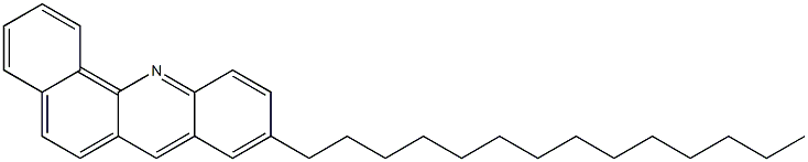 9-Tetradecylbenz[c]acridine Structure