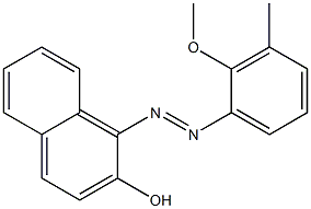 1-[(2-Methoxy-3-methylphenyl)azo]-2-naphthalenol
