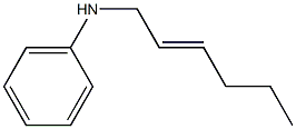 N-(2-Hexenyl)aniline