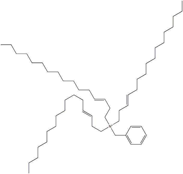  Tri(3-hexadecenyl)benzylaminium