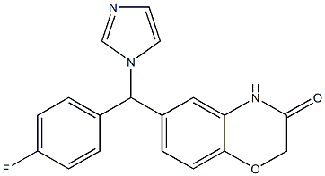  6-[(4-Fluorophenyl)(1H-imidazol-1-yl)methyl]-2H-1,4-benzoxazin-3(4H)-one