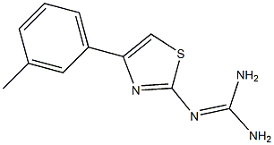 2-[4-(3-Methylphenyl)thiazole-2-yl]guanidine