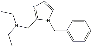 1-Benzyl-2-(diethylaminomethyl)-1H-imidazole Struktur