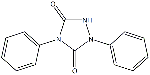 2,4-ジフェニルテトラヒドロ-1H-1,2,4-トリアゾール-3,5-ジオン 化学構造式