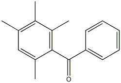 2,4,5,6-テトラメチルベンゾフェノン 化学構造式