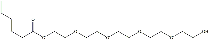 Hexanoic acid 2-[2-[2-[2-(2-hydroxyethoxy)ethoxy]ethoxy]ethoxy]ethyl ester
