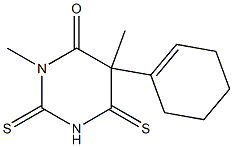  1,2,5,6-Tetrahydro-3,5-dimethyl-5-(1-cyclohexenyl)-2,6-dithioxopyrimidin-4(3H)-one