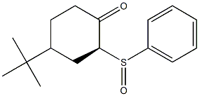 (2S)-4-(tert-Butyl)-2-phenylsulfinylcyclohexanone|