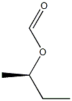(-)-Formic acid (R)-sec-butyl ester Struktur