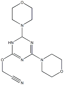 2,4-Dimorpholino-6-cyanomethoxy-1,2-dihydro-1,3,5-triazine|