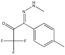 1-(p-Tolyl)-1-(2-methylhydrazono)-3,3,3-trifluoro-2-propanone Structure