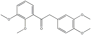 2,3,3',4'-テトラメトキシデオキシベンゾイン 化学構造式