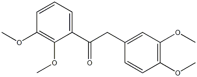 2,3,3',4'-Tetramethoxydeoxybenzoin Structure