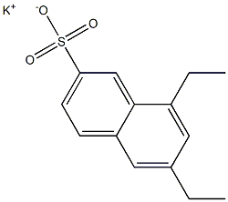 6,8-Diethyl-2-naphthalenesulfonic acid potassium salt