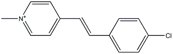 1-Methyl-4-[2-(4-chlorophenyl)ethenyl]pyridinium