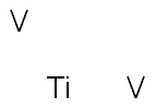 Divanadium titanium Struktur