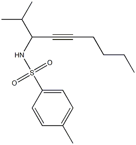 4-Methyl-N-(1-isopropyl-2-heptynyl)benzenesulfonamide