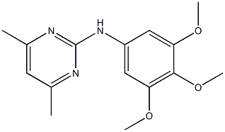 4,6-Dimethyl-2-(3,4,5-trimethoxyphenylamino)pyrimidine